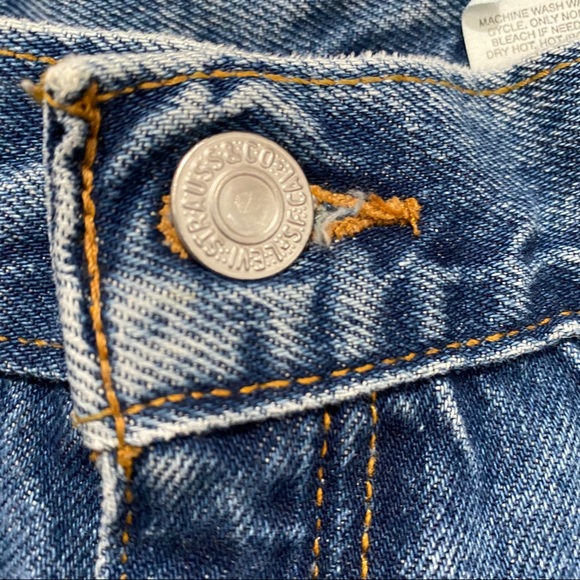 Vintage Levi’s 550 Relaxed Fit Tapered Leg Jeans Size 14M - Picture 6 of 16